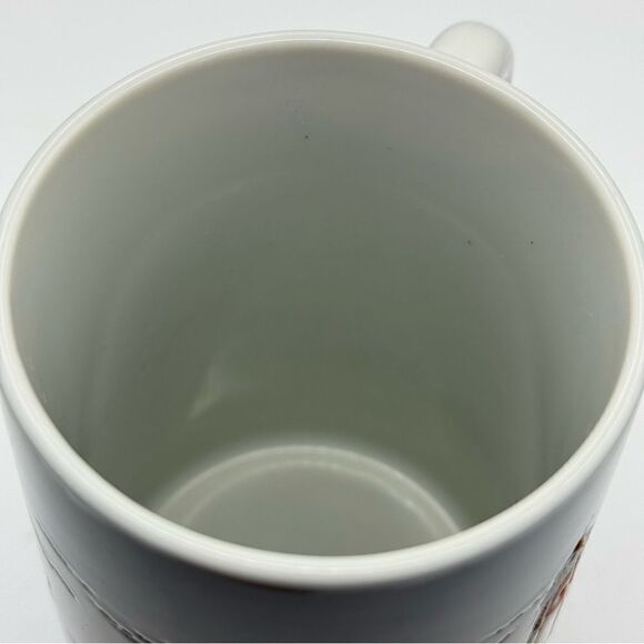 Vintage engraved lighthouse, seagull mug unmarked - Picture 4 of 6